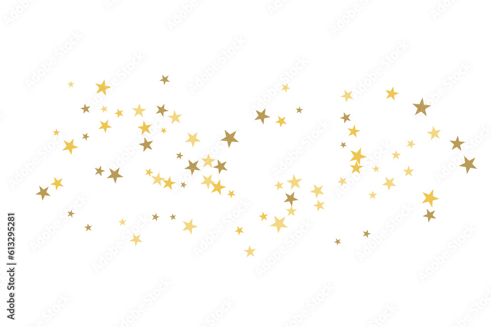Star confetti. Gold casual confetti background. Bright design pattern. Star confetti. Gold casual confetti background. Bright design pattern.
