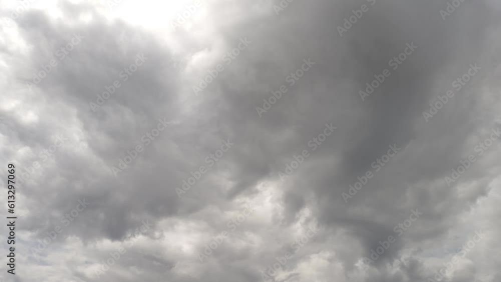 Dark dense clouds moving across the sky. Dark dense clouds moving across the sky.