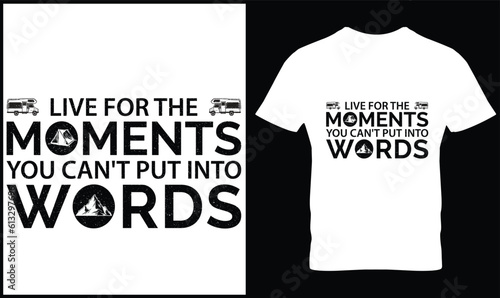 Travel/Adventure t-shirt design graphic vector. 