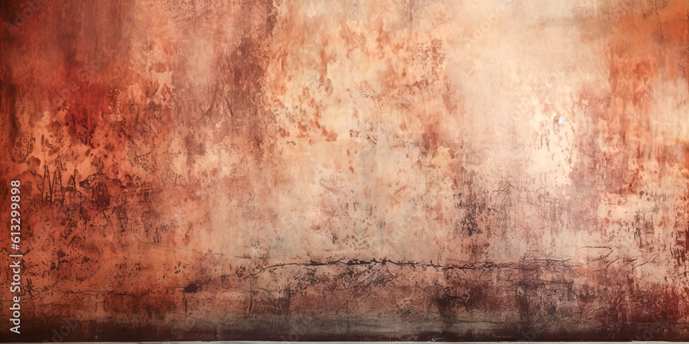 The walls of a room were stained to create a unique photo background. - generative ai The walls of a room were stained to create a unique photo background. - generative ai