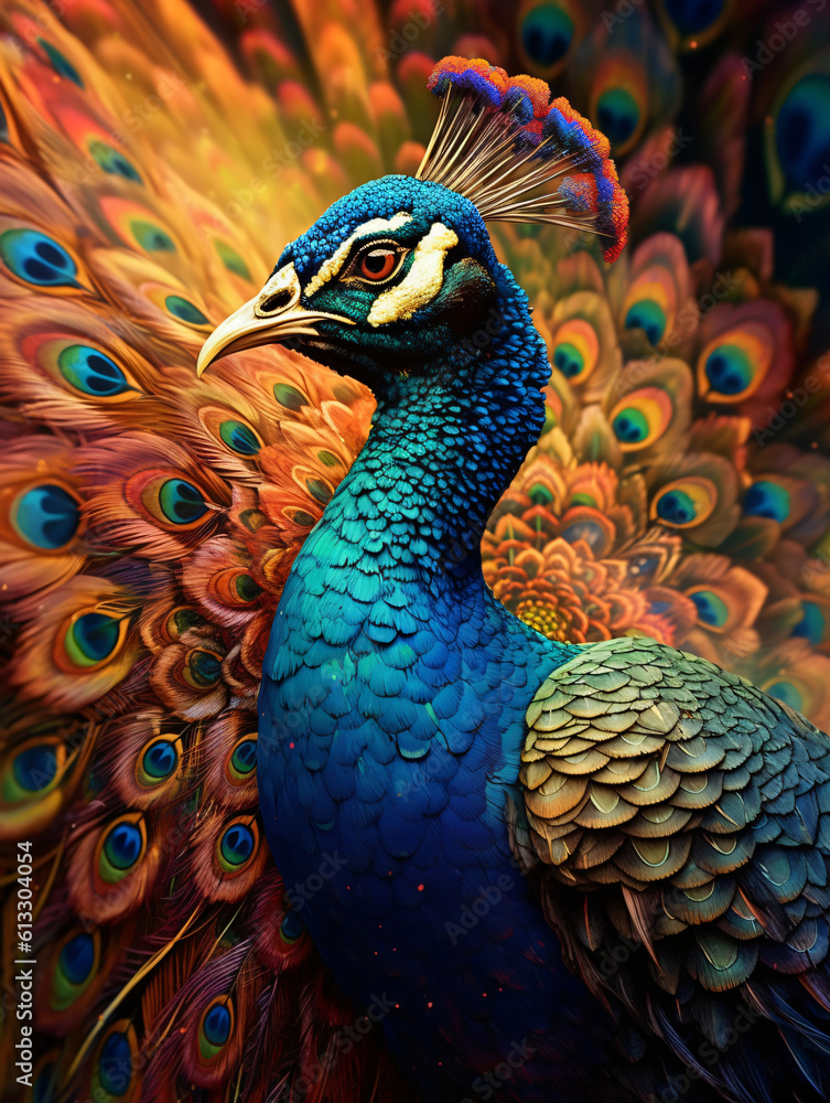 Obraz premium Stunning Peacock