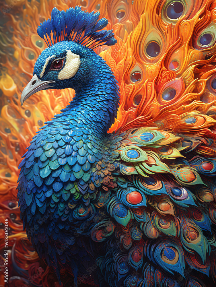 Fototapeta premium Stunning Peacock