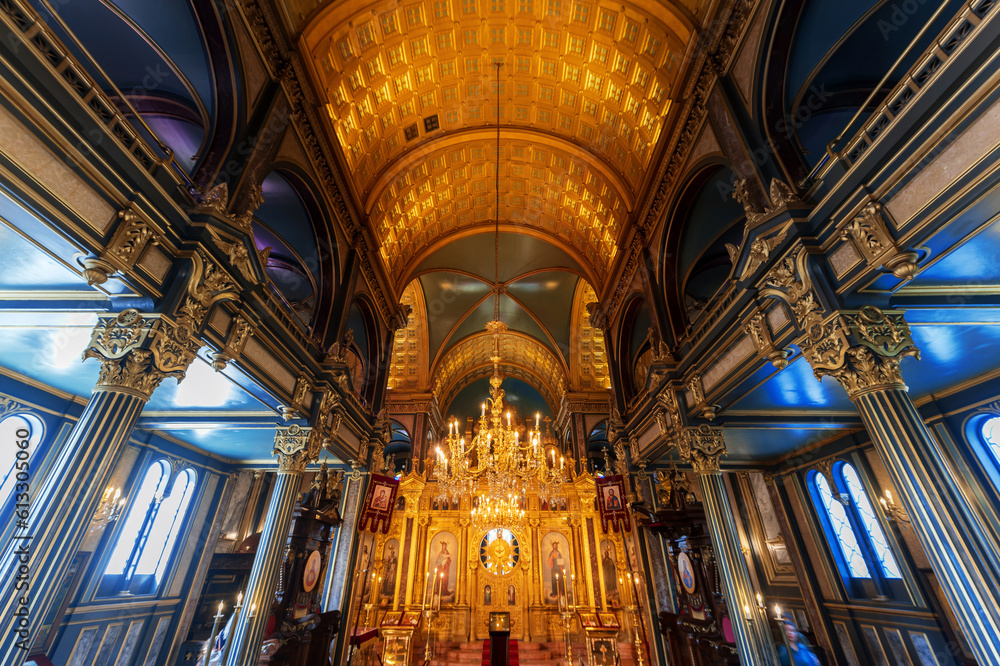 Saint Stephen’s Orthodox Church in Istanbul, Turkey