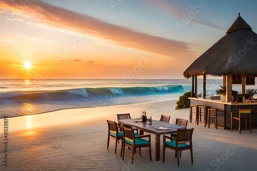 restaurant on the beach