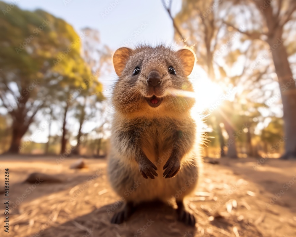 Fototapeta premium Cute Quokka