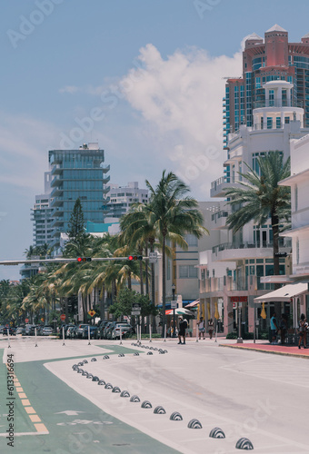 downtown city Miami Beach street ocean drive  © Alberto GV PHOTOGRAP