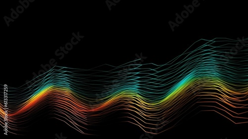 Chromatic Soundwave Sonic Rainbow Response AI-Generated