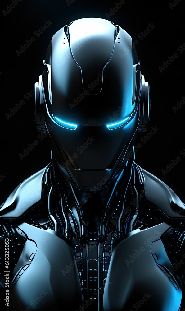 Beautiful Humanoid Robot Portrait
AI-Generated