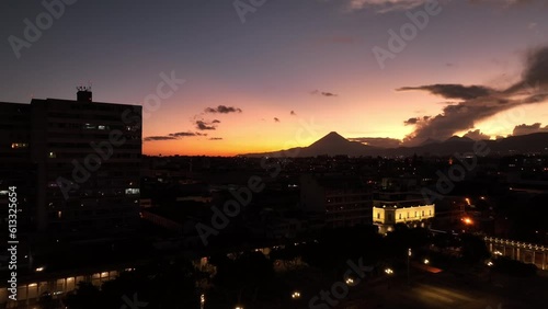 Guatemala city at night