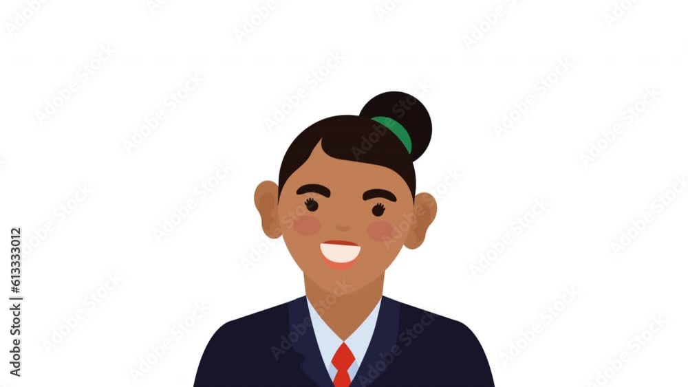 elegant businesswoman professional character animation elegant businesswoman professional character animation
