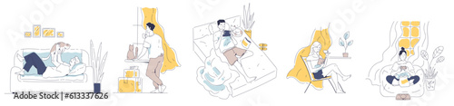 Single people live alone