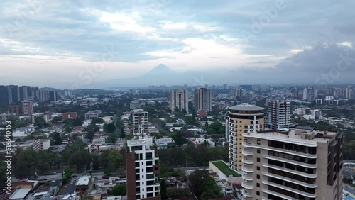 aerial view Guatemala City