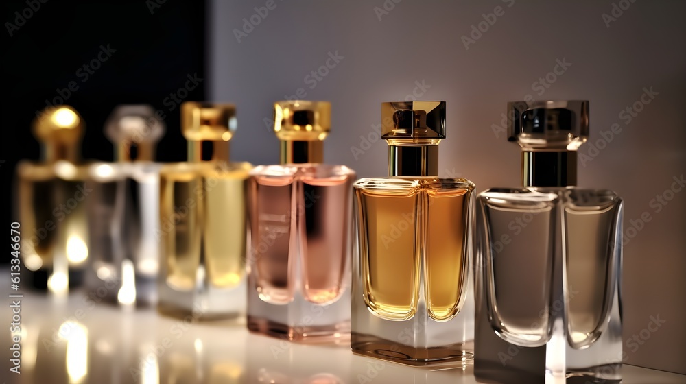 bottles and flacons with perfume essences and oils, vintage style, the concept of making spirit of perfume products, AI generation bottles and flacons with perfume essences and oils, vintage style, the concept of making spirit of perfume products, AI generation