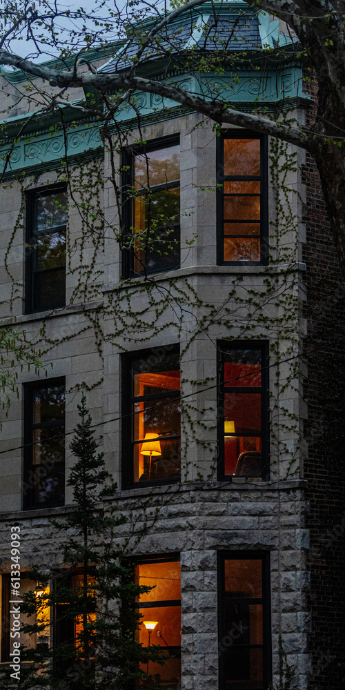 Fototapeta premium old house in the night