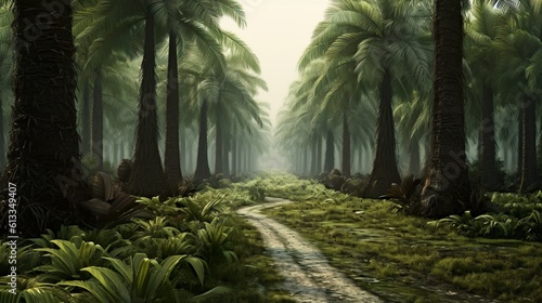 Palm plantation