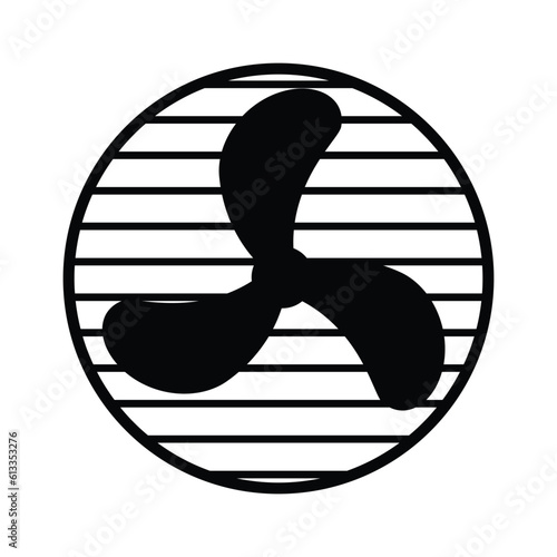 smoke extractor icon vector