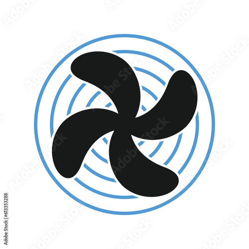 smoke extractor icon vector