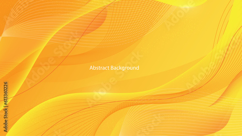 abstract gradient yellow squares wave background