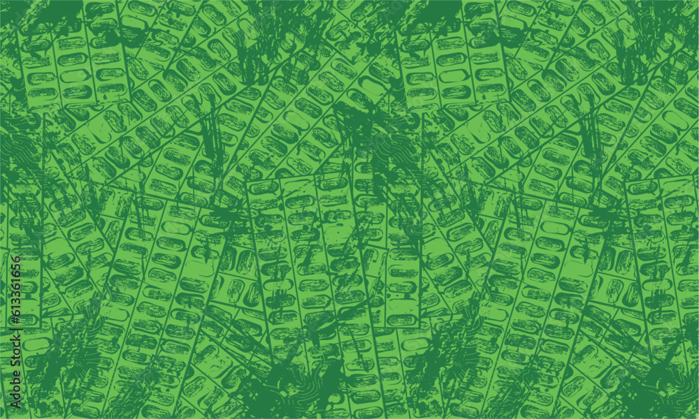 green abstract grunge pattern background design