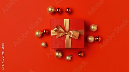 Enchanting Christmas Treasures, Festive Gift Box & Decorations