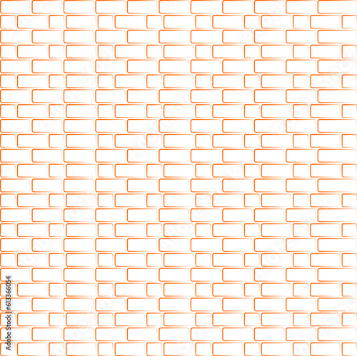 Seamless Geomatric vector background Pattern in orange
