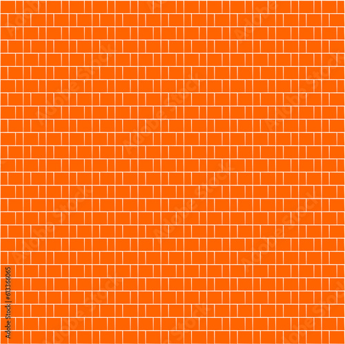 Seamless Geomatric vector background Pattern in orange
