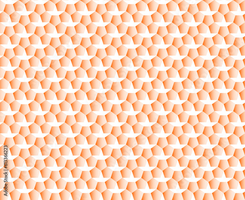 Seamless Geomatric vector background Pattern in orange
