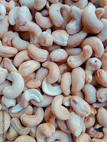 cashew nut texture background. nature element sign and symbol.