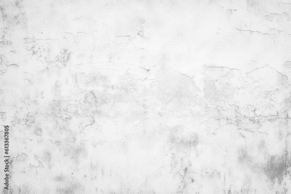 White wall background. Grunge texture concrete old dirty white background