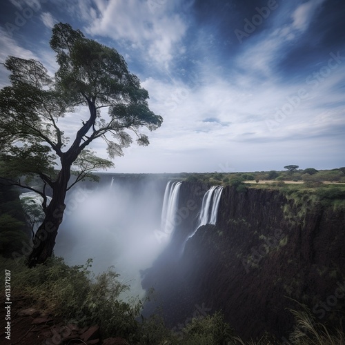 Victoria Falls Majestic African Waterfall and Scenery