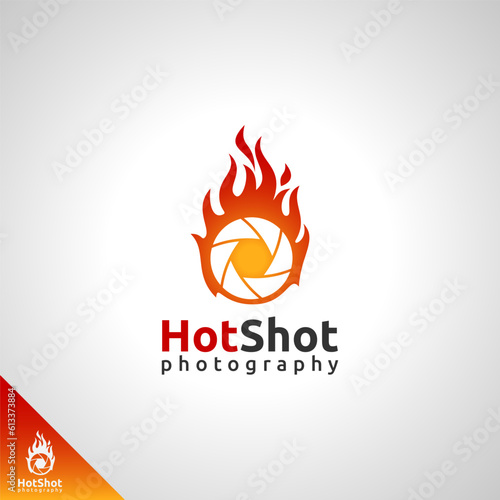 Camera Logo - Hot Shot Photography