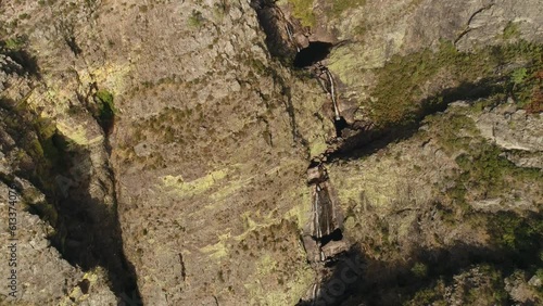 Mountain Aerial Landscape. Fisgas do Ermelo, Portugal photo