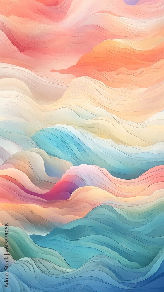 Colorful waves abstract background Colorful waves abstract background