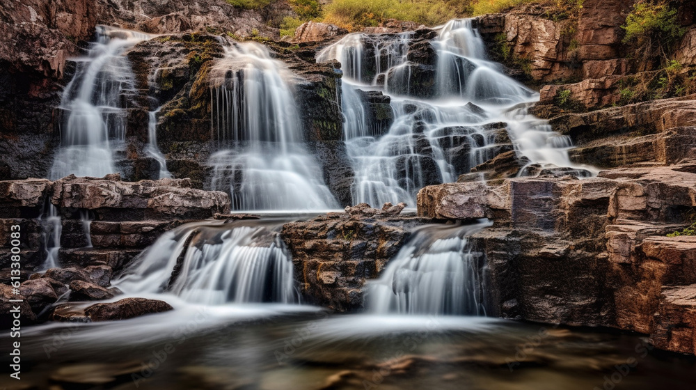 Generative AI, Cascading Symphony: Capturing the Graceful Flow of Waterfalls Generative AI, Cascading Symphony: Capturing the Graceful Flow of Waterfalls
