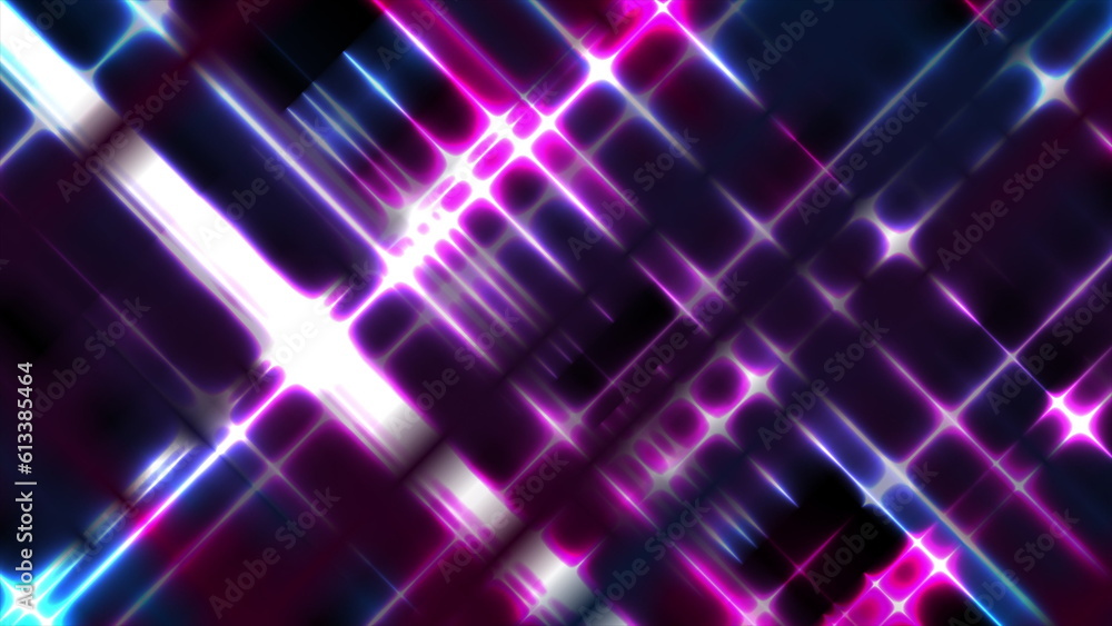 Blue pink glowing neon lines abstract tech background Blue pink glowing neon lines abstract tech background