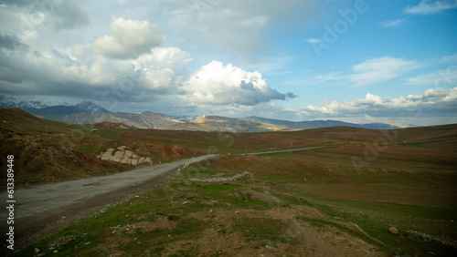 big mountains of the uzbekistan