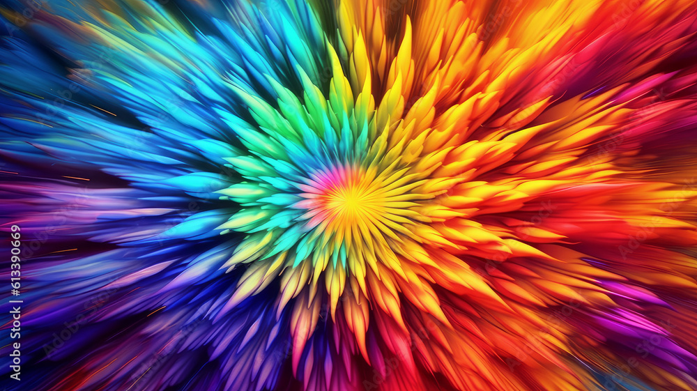 rainbow abstractions and fractals rainbow abstractions and fractals