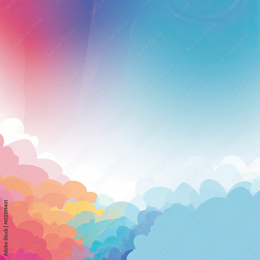 Clean and colorful abstract design backdrop