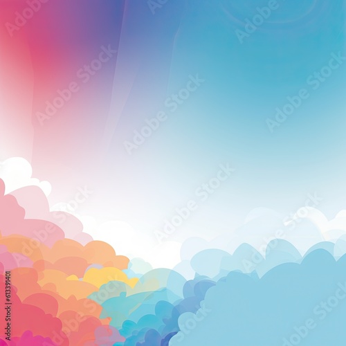 Clean and colorful abstract design backdrop