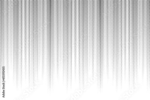 Radial halftone lines background. Comic manga dotted pattern. Cartoon zoom effect with sunrays or bang burst. Vector.