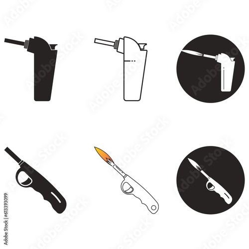 lighter or torch icon
