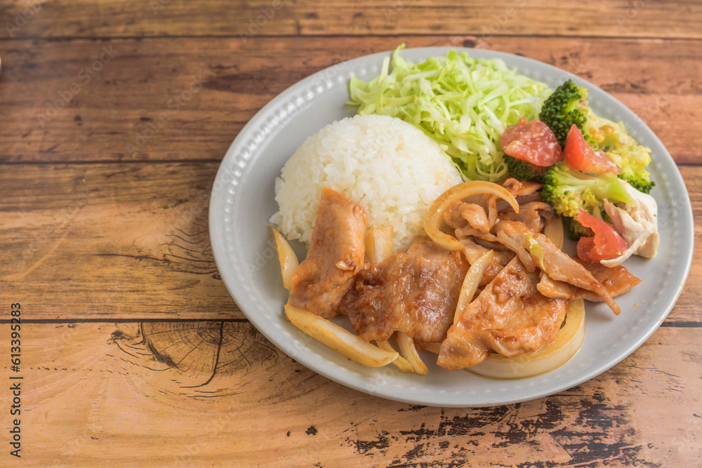 ポーク焼き肉ランチ ポーク焼き肉ランチ