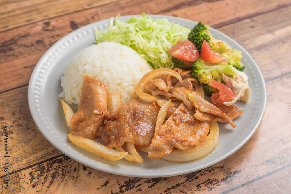 ポーク焼き肉ランチ ポーク焼き肉ランチ