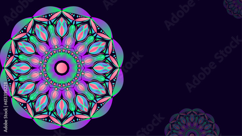 decorated rakhi for indian festival raksha bandhan banner background