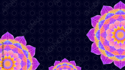 vintage mandala background