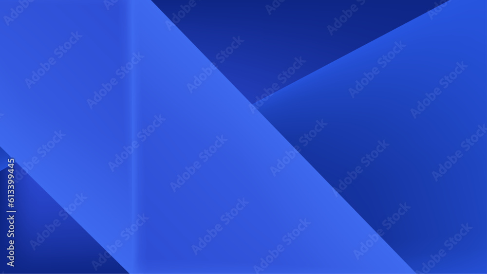 royal blue business abstract banner background with fluid gradient wavy shapes