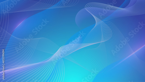 gradient background luxury blue color wave modern designs