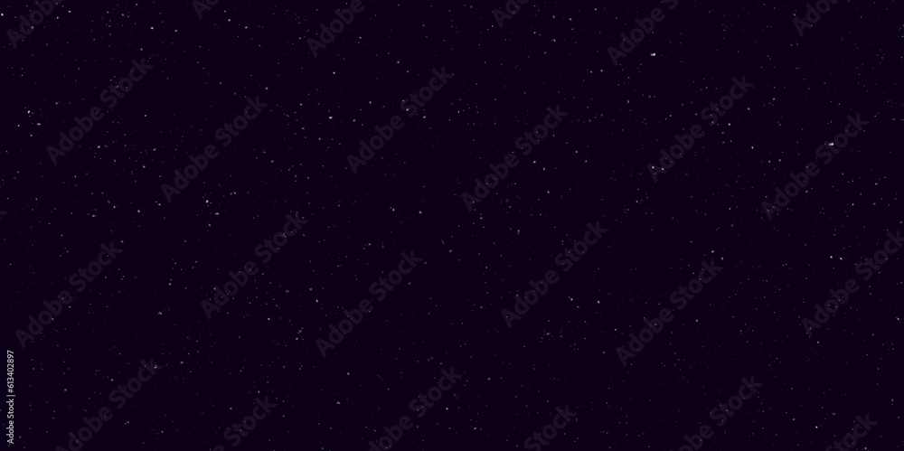 Fototapeta premium Beautiful night sky. Snow falling background. Vector illustrator