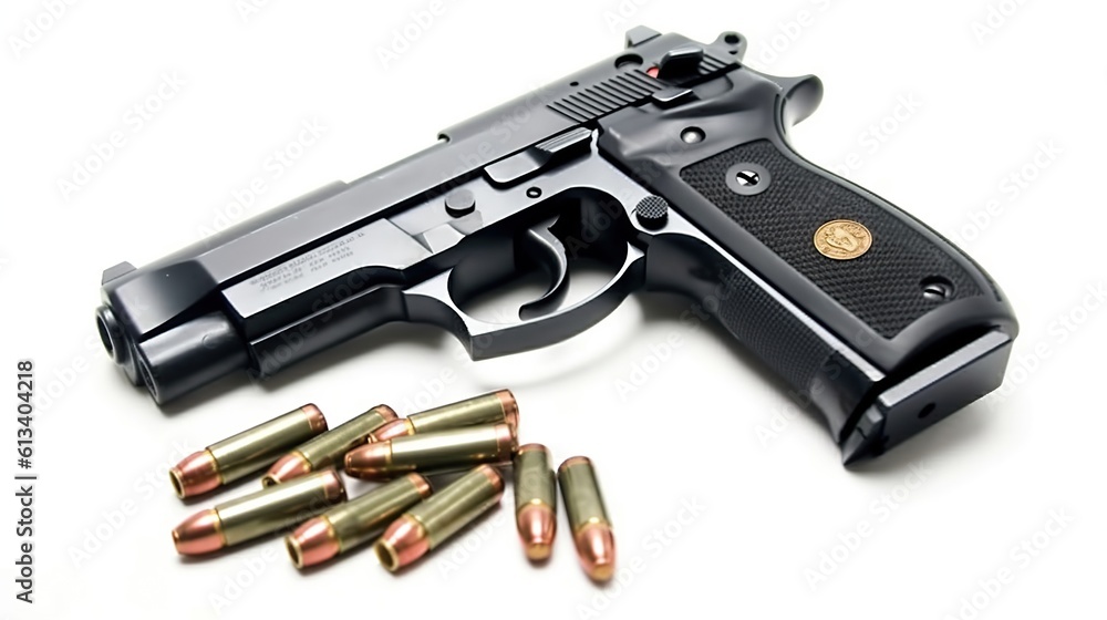 Gun with Bullets
