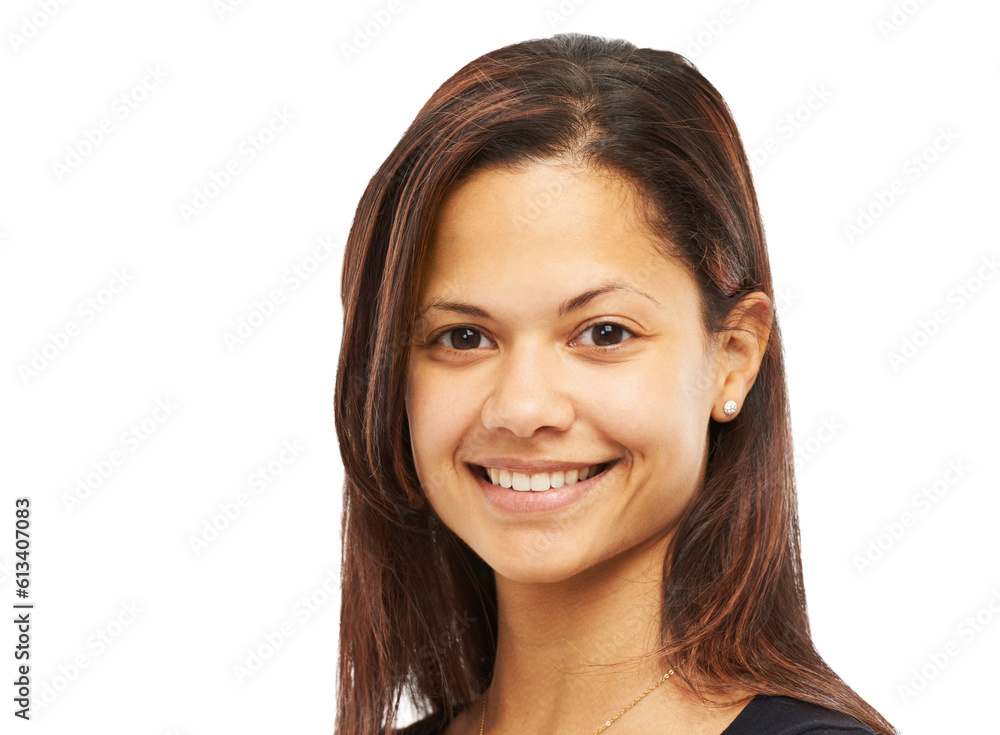 Portrait, woman with smile and face with happiness, confidence and beauty isolated on transparent png background. Positive mindset, hair and young with Mexican female model, happy and beautiful Portrait, woman with smile and face with happiness, confidence and beauty isolated on transparent png background. Positive mindset, hair and young with Mexican female model, happy and beautiful